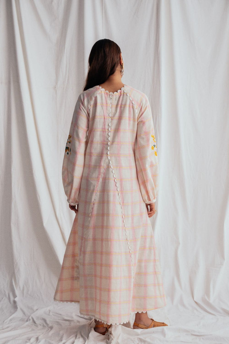 Chataai Peasent Dress cotton by JodiLife for women Worldwide