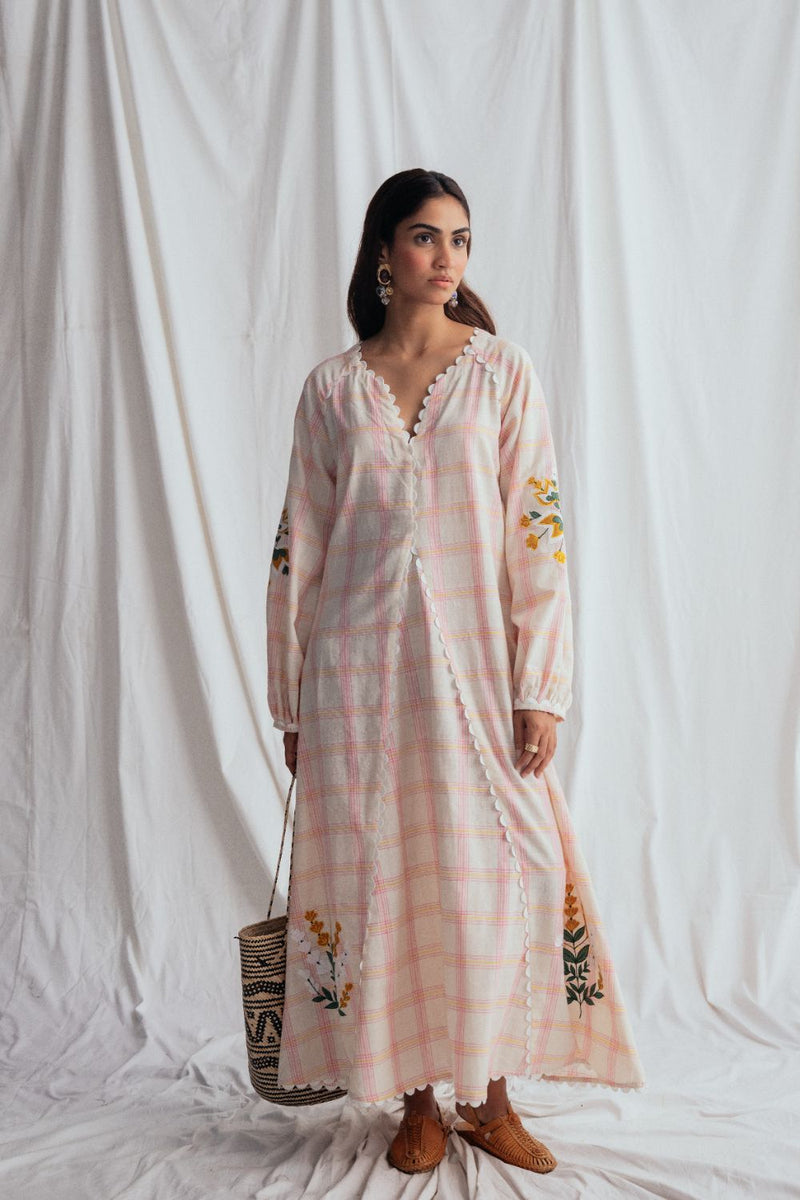 Chataai Peasent Dress cotton by JodiLife for women Worldwide