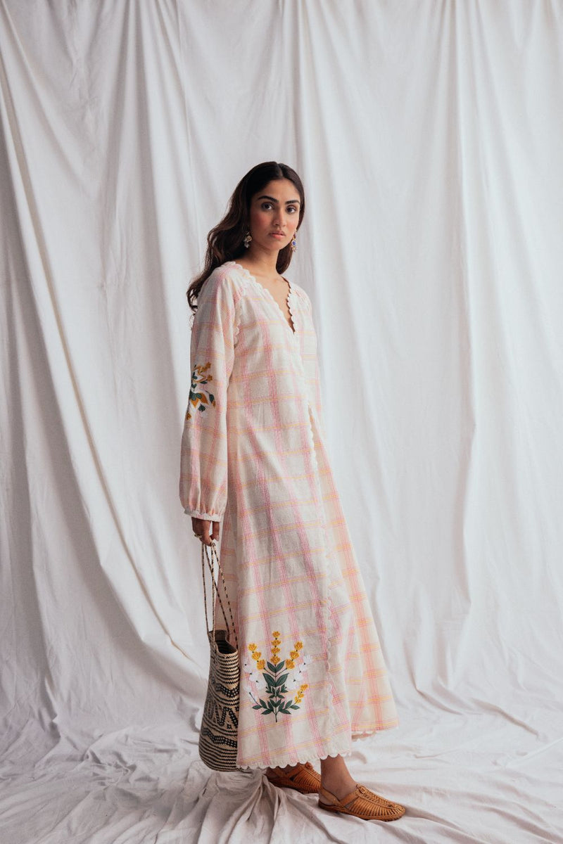 Chataai Peasent Dress cotton by JodiLife for women Worldwide