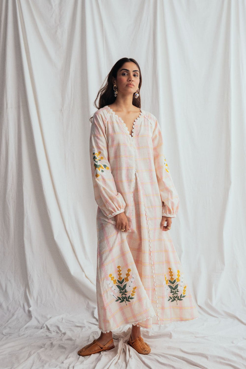 Chataai Peasent Dress cotton by JodiLife for women Worldwide