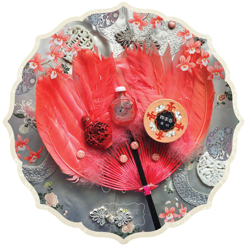 Flamingo Pink Fan