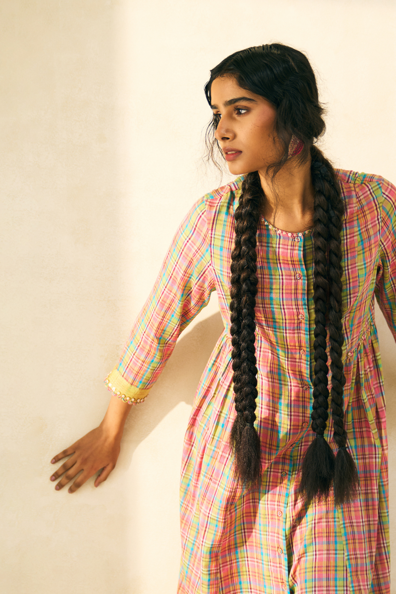 Flora Set cotton by SWATTI KAPOOR in multi color for women Worldwide