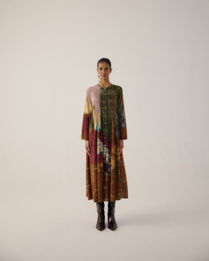 FRIDA DRESS-Lakeside cotton by CORD for women Worldwide