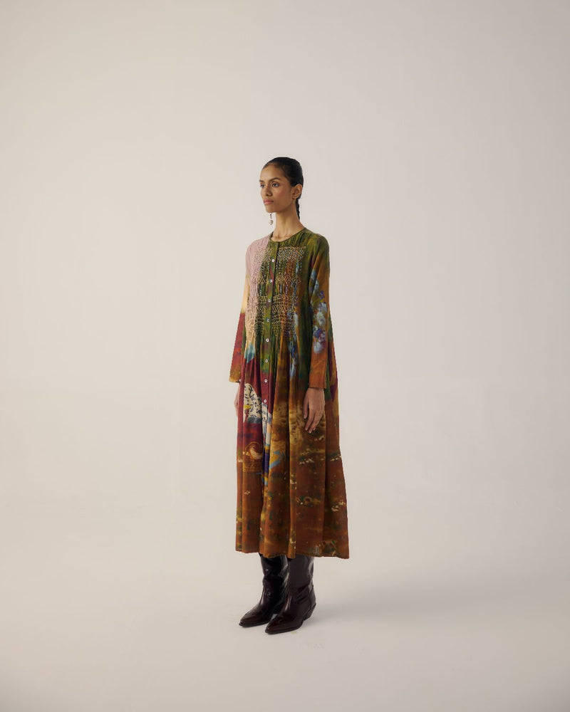 FRIDA DRESS-Lakeside cotton by CORD for women Worldwide