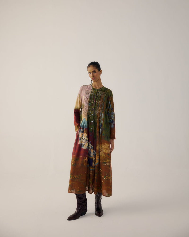 FRIDA DRESS-Lakeside cotton by CORD for women Worldwide