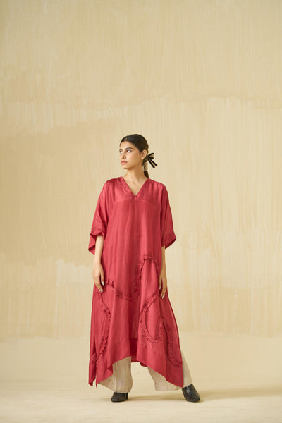 Flamingo Tunic - Hibiscus Red