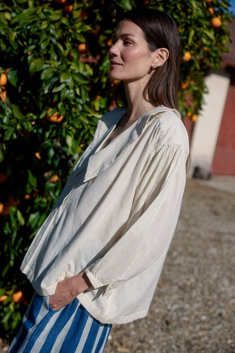 Foundational Blouse – Natural