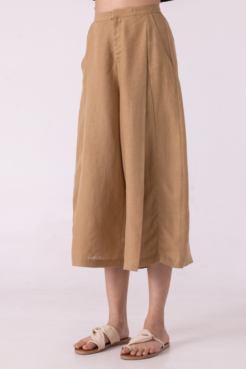 Frances Tan Linen Pants all linen by The Summer House for women Worldwide