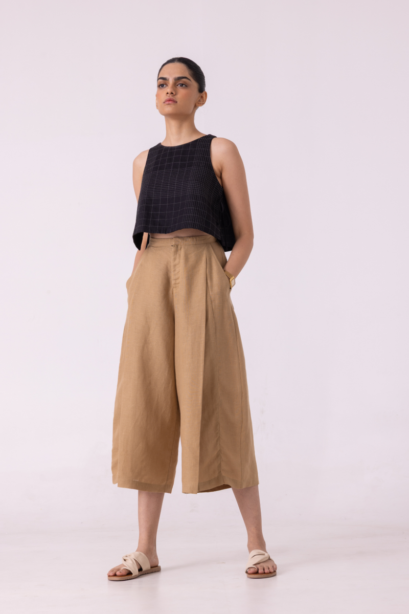 Frances Tan Linen Pants all linen by The Summer House for women Worldwide