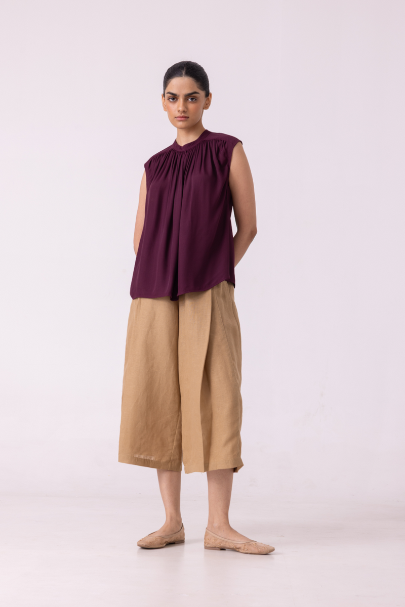 Frances Tan Linen Pants all linen by The Summer House for women Worldwide
