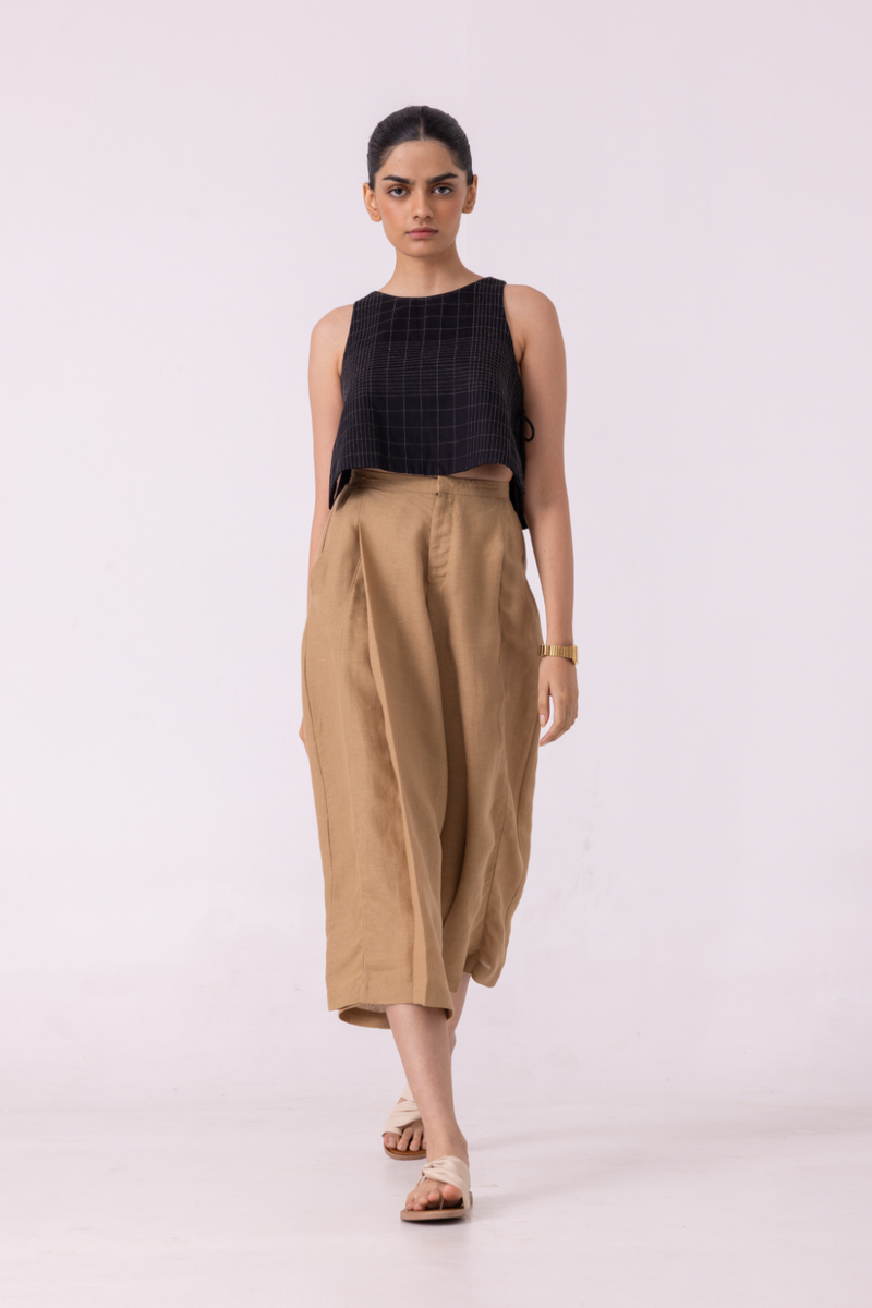 Frances Tan Linen Pants all linen by The Summer House for women Worldwide