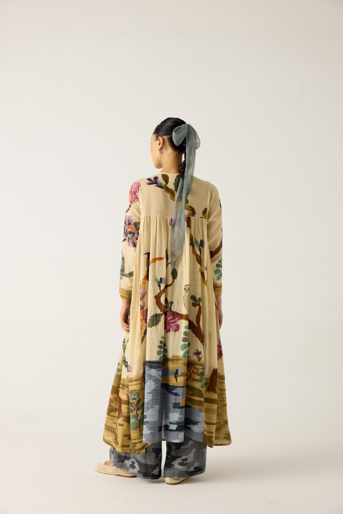 FRIDA SET- SAFARI (FRIDA DRESS+ CAMO PANTS) cotton by CORD in multi for women Worldwide