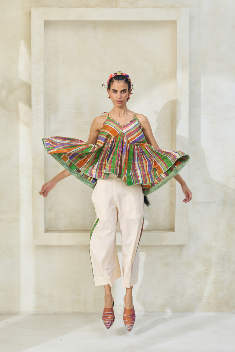 Gigi Set cotton by SWATTI KAPOOR in multi color for women Worldwide
