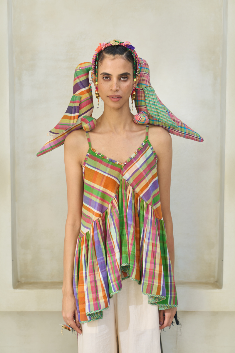 Gigi Set cotton by SWATTI KAPOOR in multi color for women Worldwide