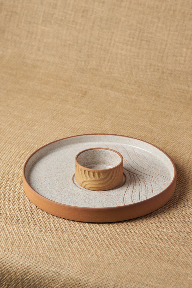 Gata Loop Chip & Dip Platter