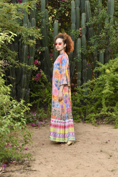 Jardin Scarf Kaftan