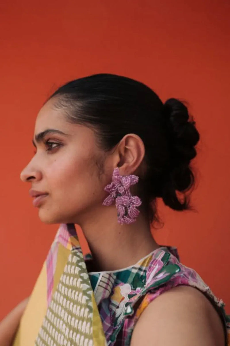 Gulkand Earrings by JodiLife for women Worldwide