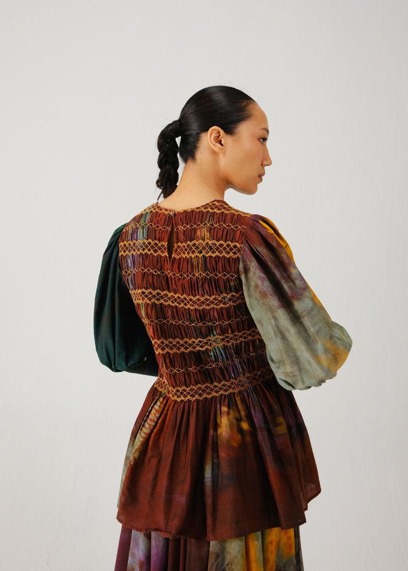 Gaia top- X-ray silk by CORD for women Worldwide