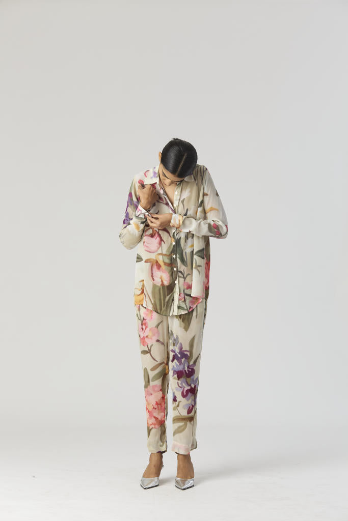 GIA CO-ORD SET by Yam in mint color for women Worldwide