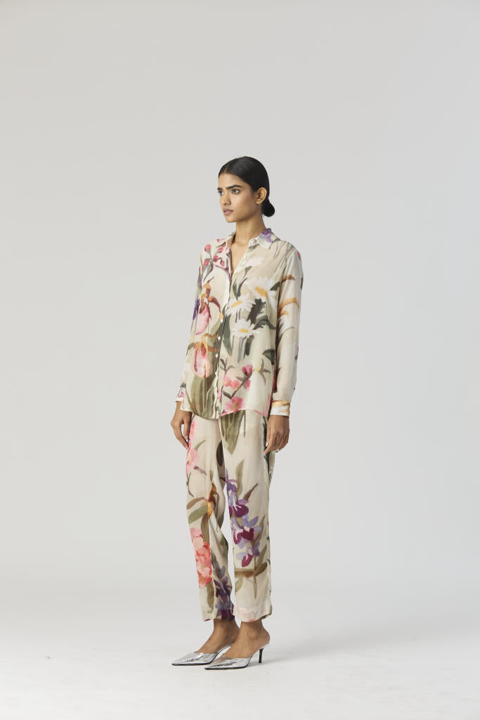 GIA CO-ORD SET by Yam in mint color for women Worldwide
