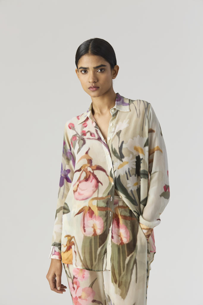 GIA CO-ORD SET by Yam in mint color for women Worldwide