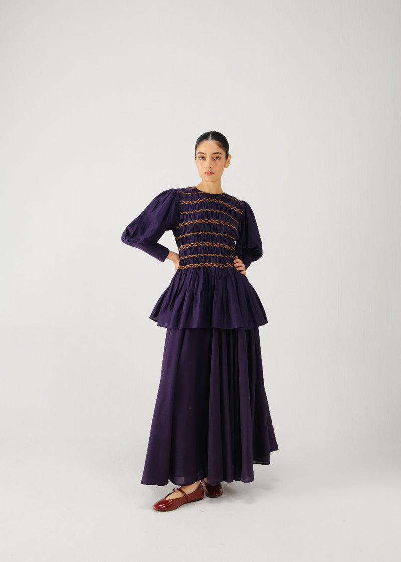 Gaia set-Ink silk by CORD for women Worldwide