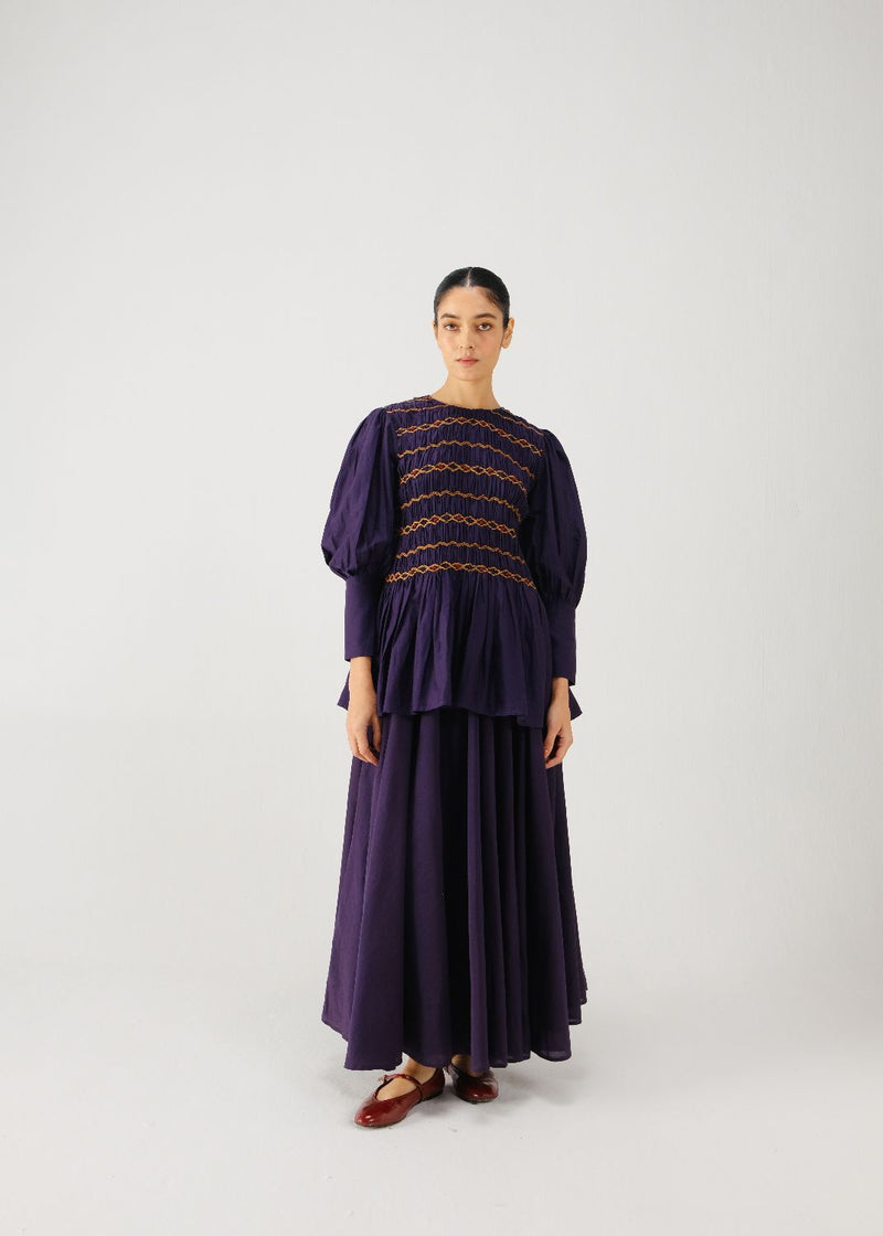 Gaia set-Ink silk by CORD for women Worldwide