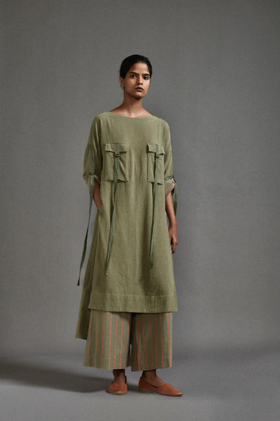 Green New Ruka Tunic Set