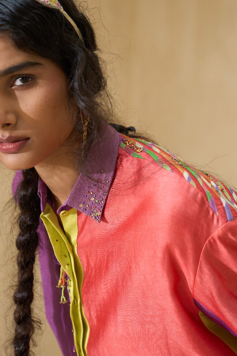 Hazel Set cotton by SWATTI KAPOOR in multi color for women Worldwide
