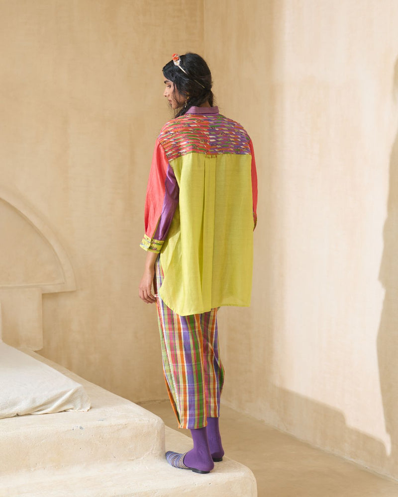 Hazel Set cotton by SWATTI KAPOOR in multi color for women Worldwide