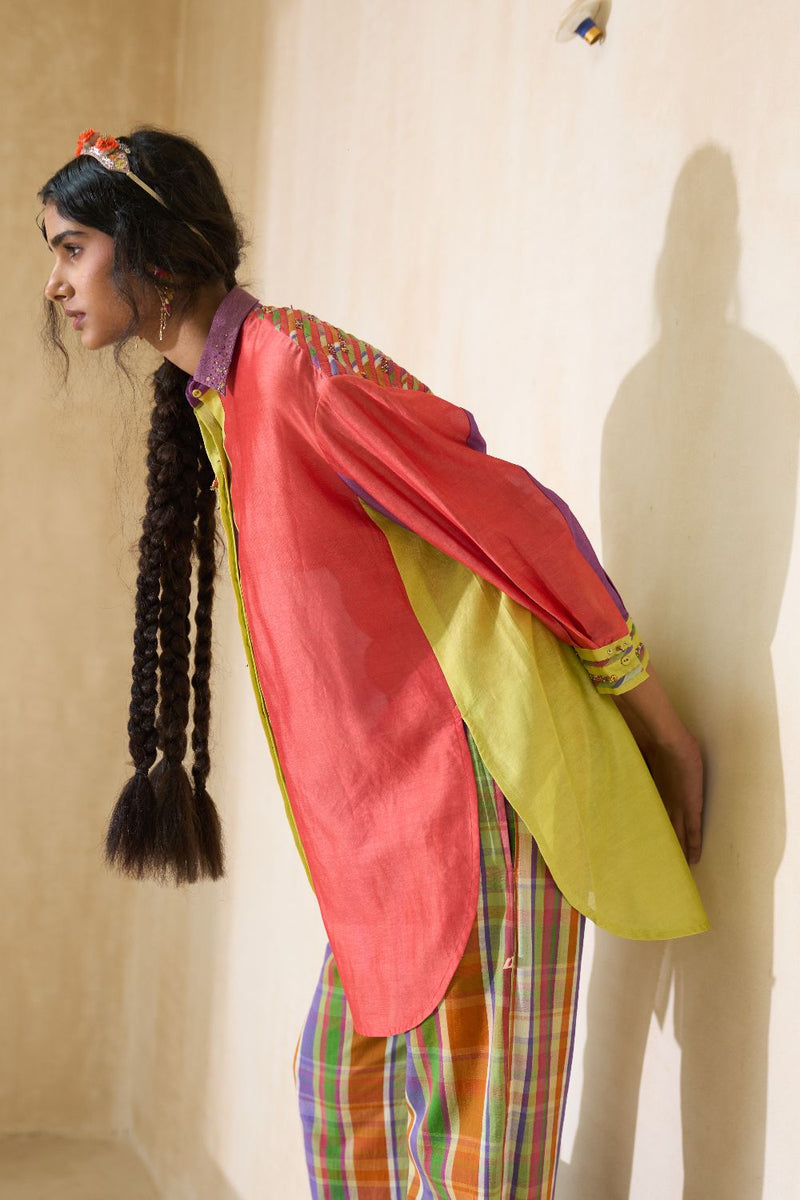 Hazel Set cotton by SWATTI KAPOOR in multi color for women Worldwide