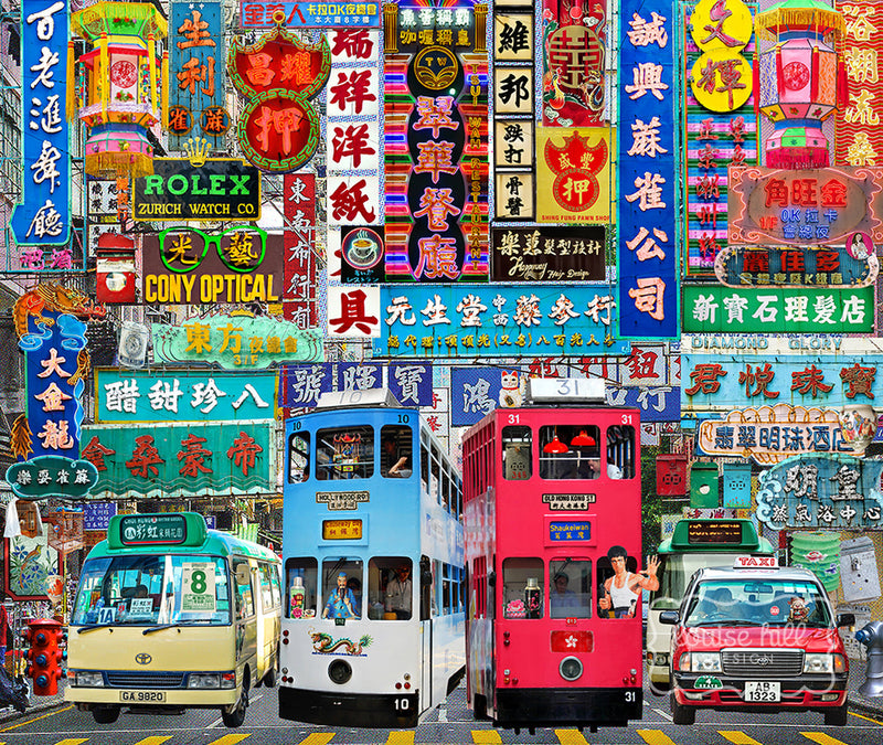 Hong Kong City Lights