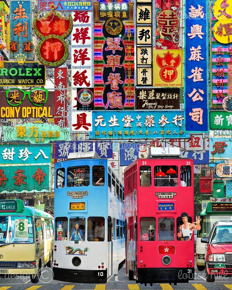 Hong Kong City Lights