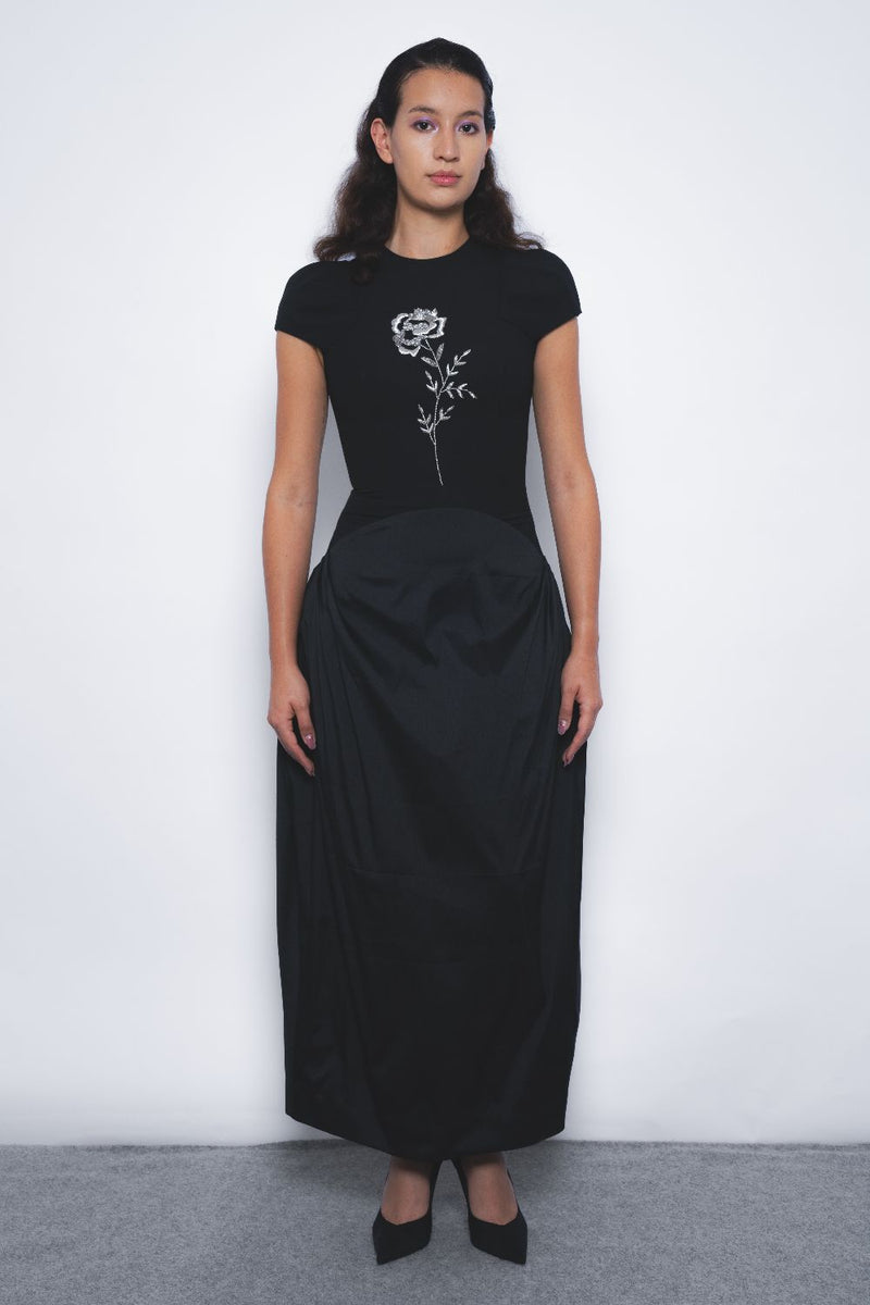 Hana Dress - Black by Leh Studios in black color for women Worldwide
