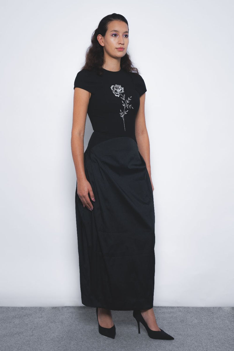 Hana Dress - Black by Leh Studios in black color for women Worldwide