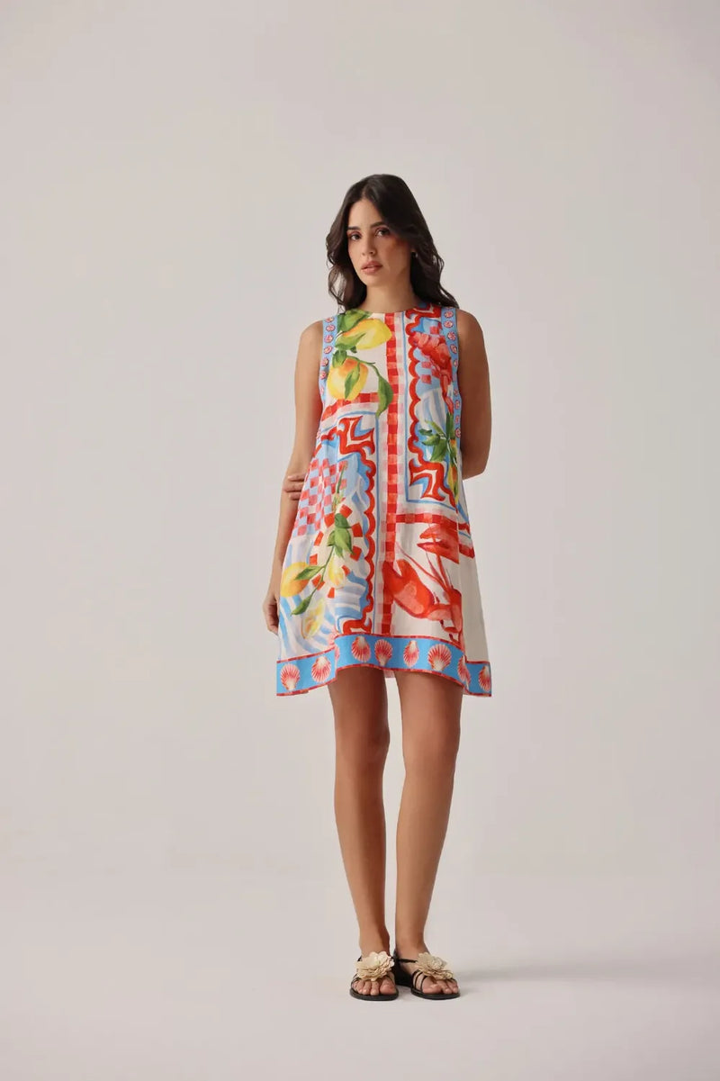 Harper Mini - Summer Zest all linen by NOIB for women Worldwide