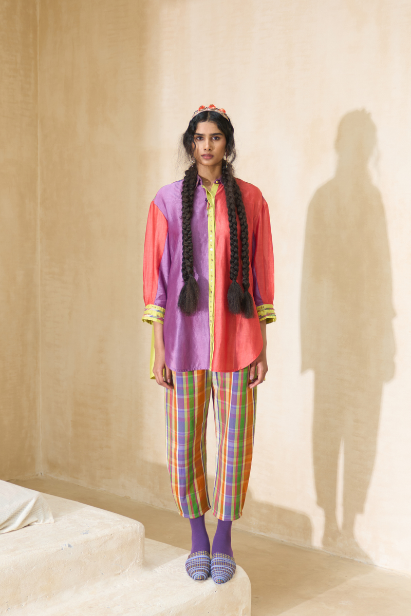Hazel Set cotton by SWATTI KAPOOR in multi color for women Worldwide