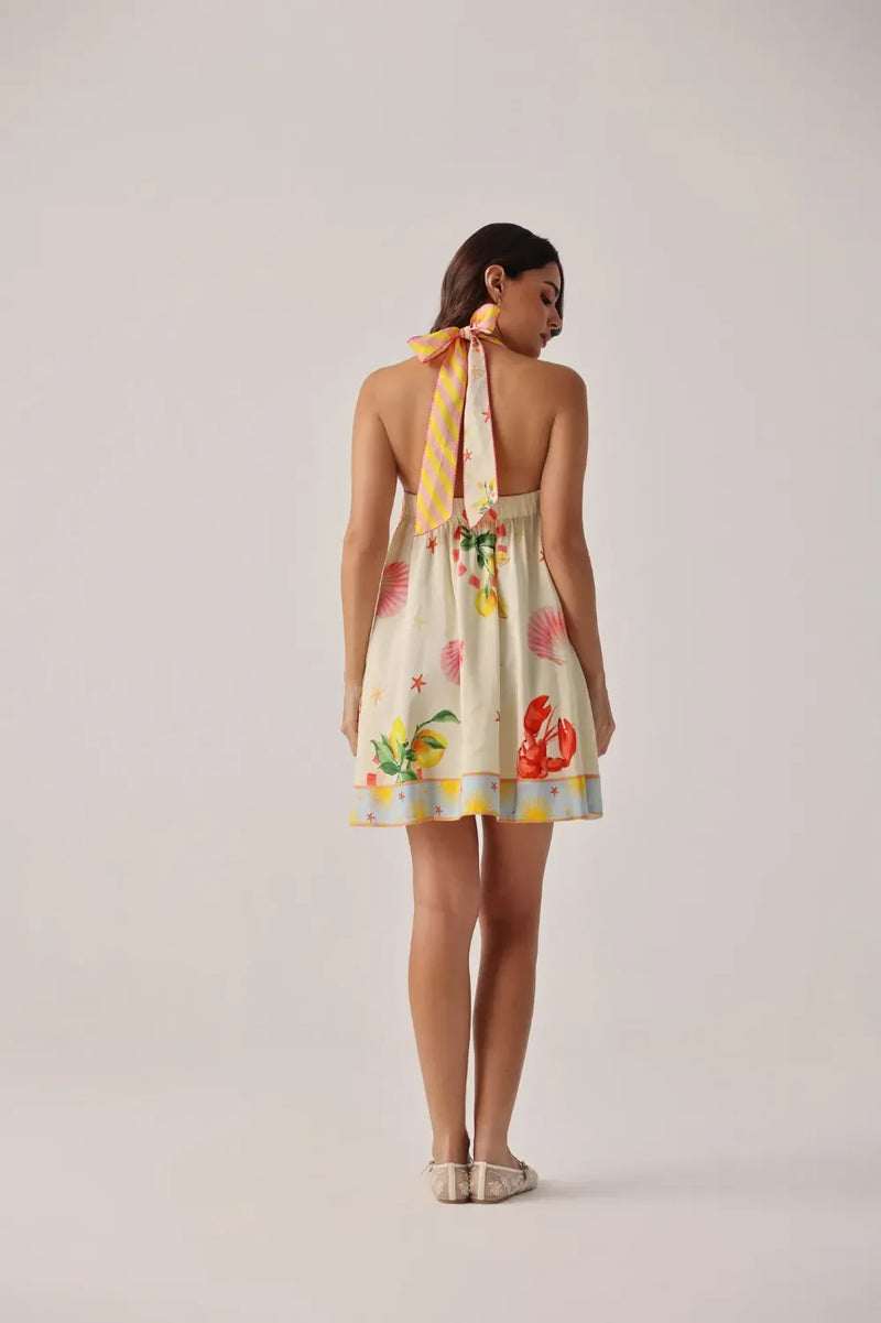 Hazel Mini - Summer Zest all linen by NOIB for women Worldwide