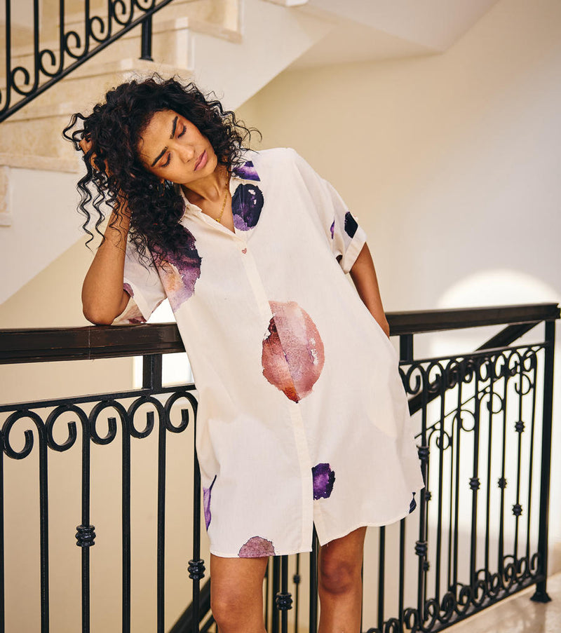 Heartfelt Musings cotton by Khara Kapas in white for women Worldwide