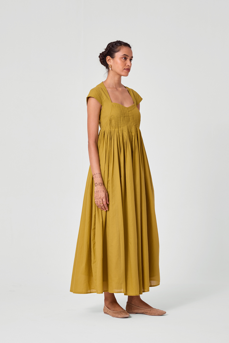 Hema Yellow Maxi Dress