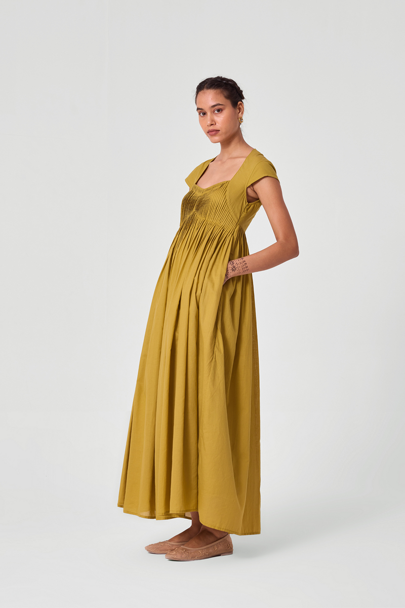 Hema Yellow Maxi Dress