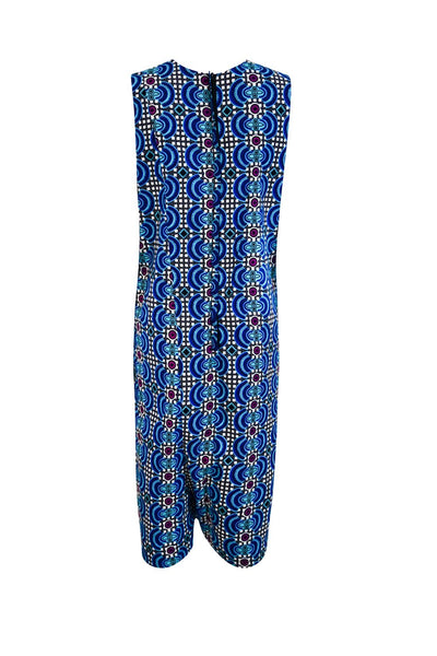 Hibo Jumpsuit - Water Illusion Print |TROPICANA