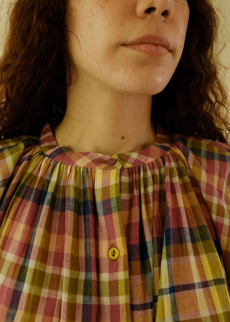 Anaya Set handwoven cotton co-ord set by MASON AND MILL in multi-color for women Worldwide