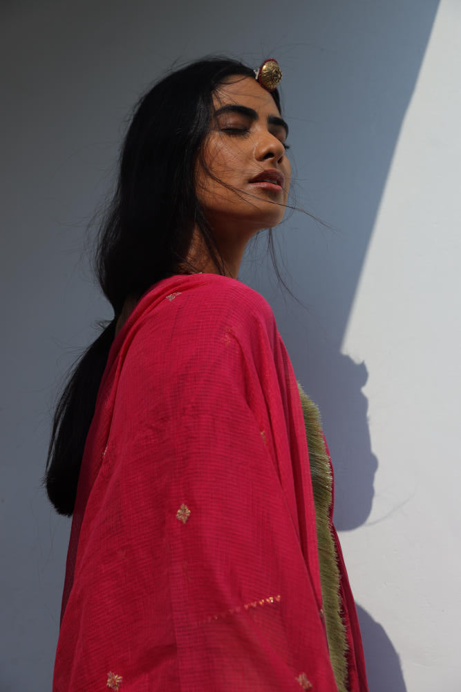 Inayat kurta-set cotton Kurta/Kurta Sets by Khara Kapas for women Worldwide