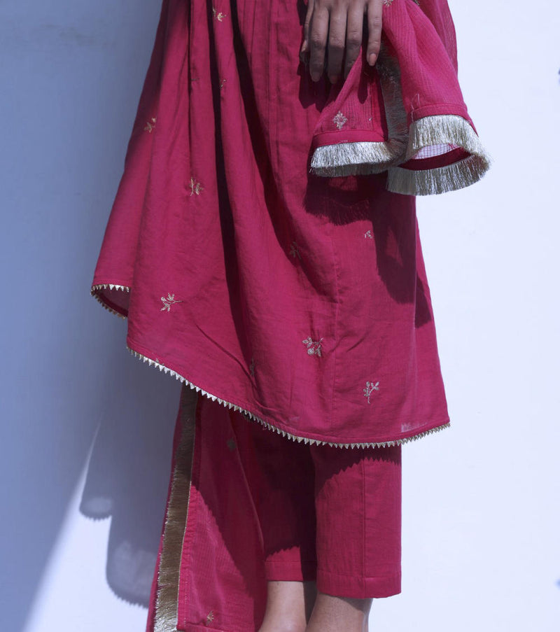 Inayat kurta-set cotton Kurta/Kurta Sets by Khara Kapas for women Worldwide