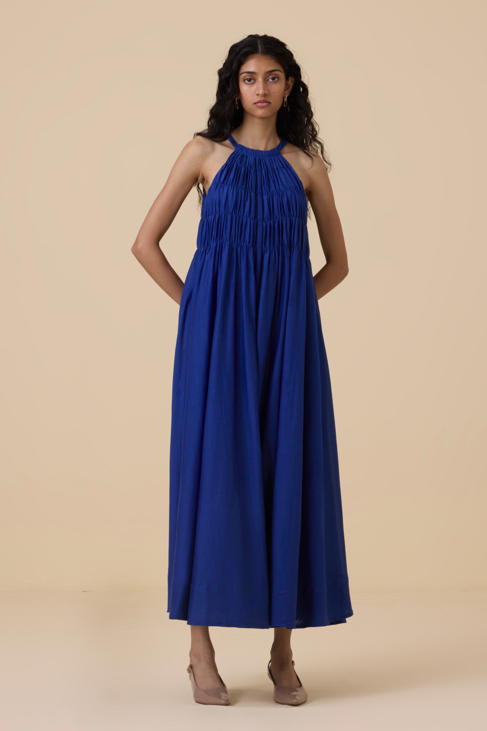 Iram Royal Blue Maxi Dress