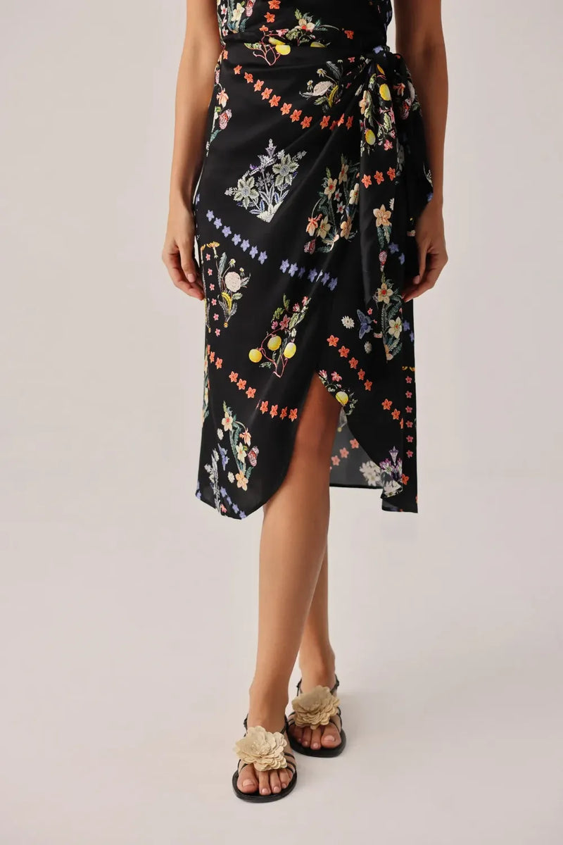 Isla Midi - Prairee satin by NOIB for women Worldwide