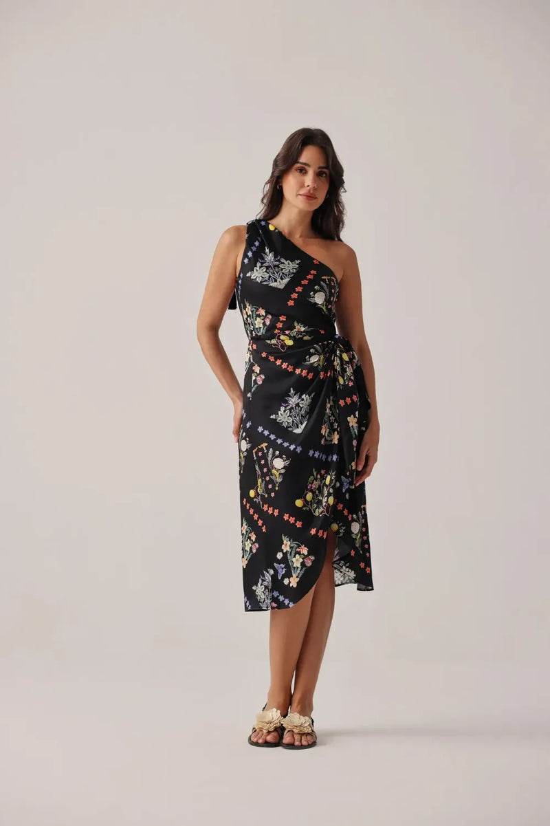 Isla Midi - Prairee satin by NOIB for women Worldwide