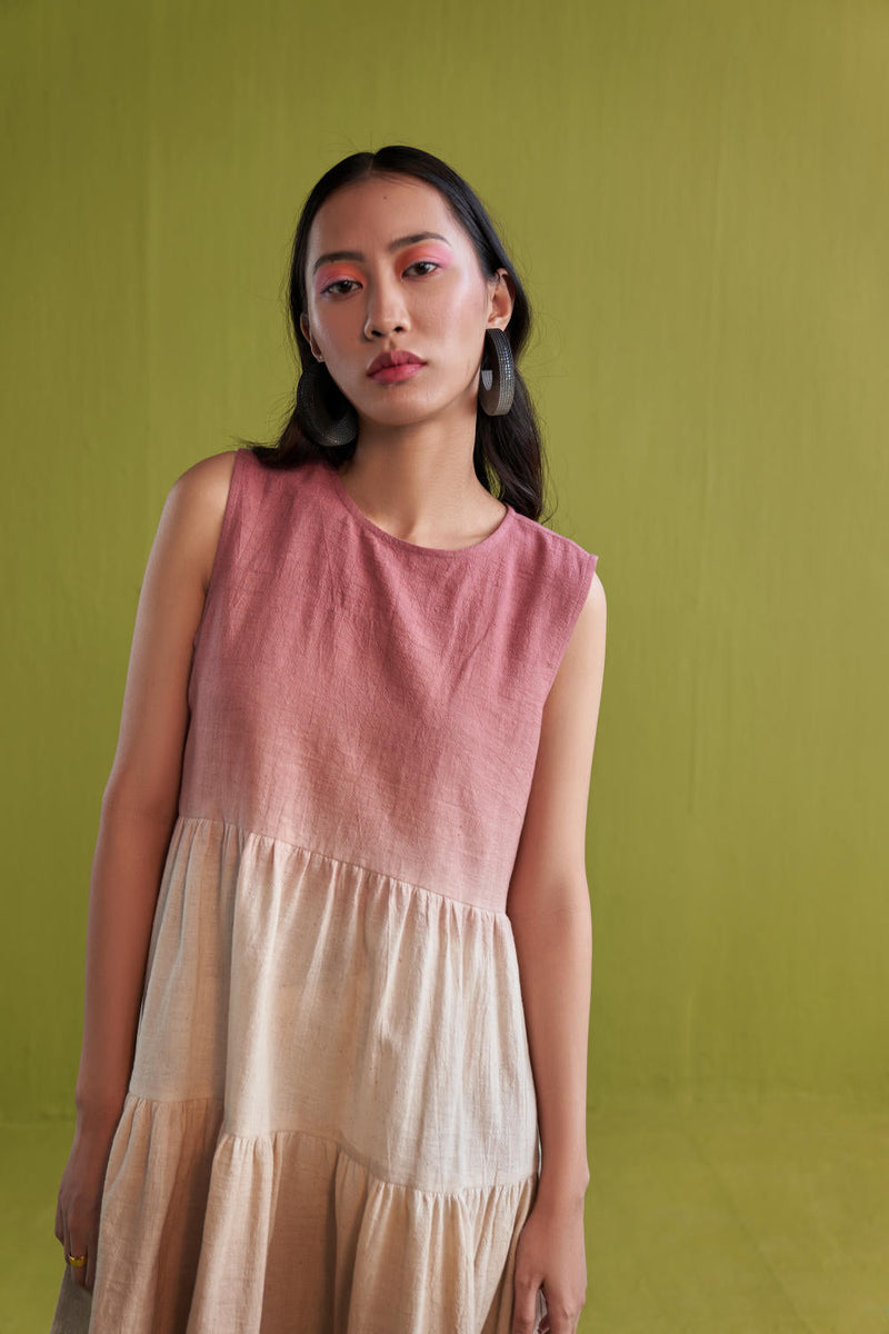 Island Sun Mini Kala Cotton dress cotton by SUI in pink color for women Worldwide