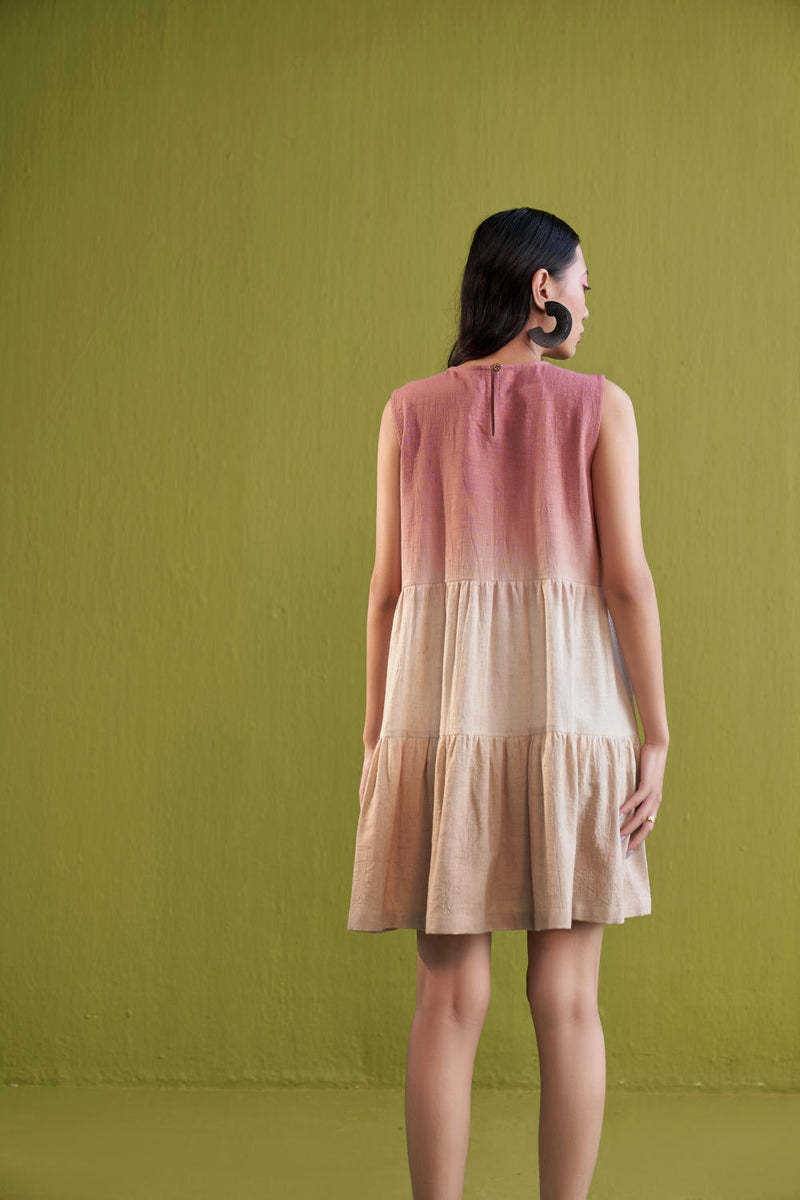 Island Sun Mini Kala Cotton dress cotton by SUI in pink color for women Worldwide